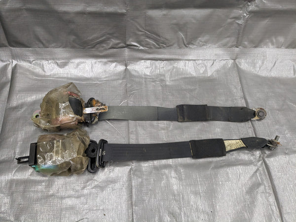 1990-1993 Mazda Miata Oem Black Seat Belt Reel Left Right Set NA 90-93 93NAUC