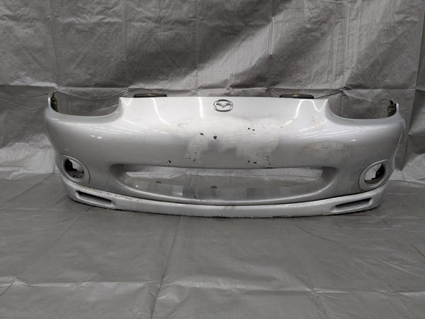 1999-2000 Mazda Miata MX-5 NB Front Bumper Cover OEM NC10-50-031D Silver 99-00 — Mazda Miata MX-5 OEM part product photo