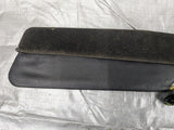 90-97 Mazda Miata 2 Piece Left Right Sun Visors Pair Black 91NAUC 1990-1997