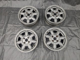 1990-1993 Mazda Miata Mx-5 Daisy Wheel Rim Set Of 4 14x5.5 8N137600 90NA8560 90-93 Mazda Miata OEM used part