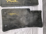 1999-2005 Mazda Miata NB OEM Black Floor Mats Carpet Used 04NB2710 99-05