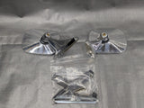 Mazda NA Miata MX-5 Light Weight Chrome Mirrors CAR MAKE CORN'S Japan JDM USED