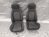 1990-1997 Mazda Miata Mx-5 OEM Black Cloth Seat Pair 90NA8560 90-97 Mazda Miata OEM used part