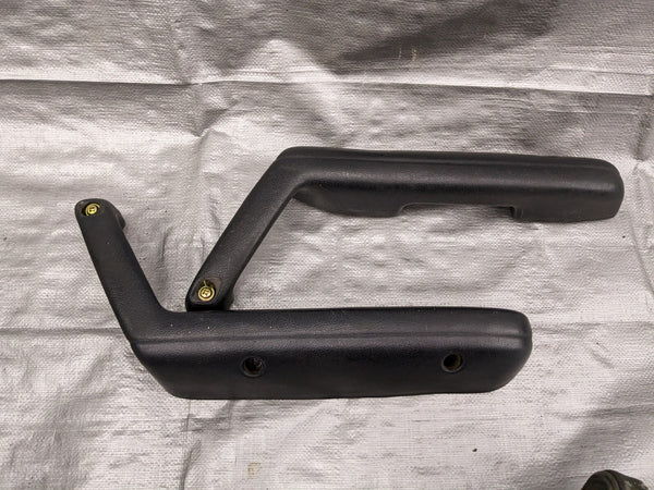 90-97 MAZDA MIATA DOOR PANEL ARM REST ARMREST SET OEM BLACK 1990-1997