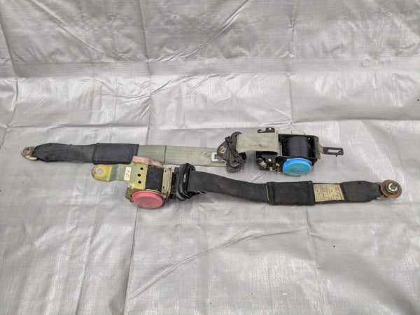 1990-1993 Mazda Miata Oem Black Seat Belt Reel Left Right Set NA 90-93 89NADU — Mazda Miata MX-5 OEM part product photo