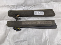 90-97 Mazda Miata OEM Bi-fold Left Right Sun Visors Pair Black 92NAPZ 1990-1997 — Mazda Miata MX-5 OEM part product photo