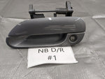 99-05 Mazda Miata OEM Left Driver Outside Door Handle Gray #1