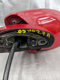 99-05 MAZDA MX-5 MIATA OEM DOOR MIRROR Red LH Driver 1999-2005 03NB27A