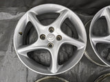 16” Mazda Miata OEM Alloy Wheel Rim Twist 5 spoke 16x6.5 +40 4x100  99NB22V