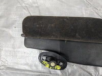 90-97 Mazda Miata 2 Piece Left Right Sun Visors Pair Black 91NAUC 1990-1997