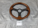 Steering Wheel Wood Wooden 350mm NO Hub Adapter