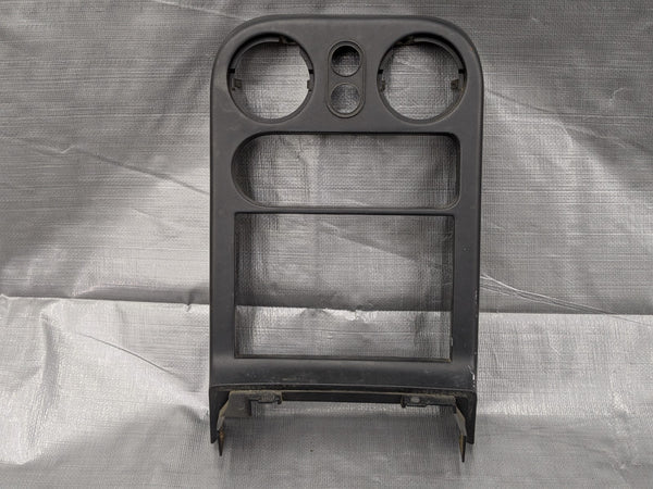 90-93 Mazda MX-5 Miata NA Tombstone Stereo Radio Surround HVAC Bezel Trim 90NASU — Mazda Miata MX-5 OEM part product photo