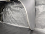 1999-2005 Mazda Miata Silver Rear Mud Flaps Flap Left Right Set 99-05 00NB6198
