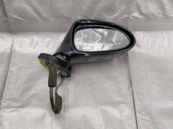 99-05 MAZDA MX-5 MIATA OEM DOOR MIRROR Black RH PASSENGER  1999-2005 99NBa3F — Mazda Miata MX-5 OEM part product photo