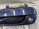1999-2005 Mazda Miata OEM Left Driver Outside Door Handle Blue 01NB22A 99-05