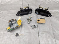 99-00 Mazda Miata MX5 OEM NB1 Ignition Key Set Full Car Lock Manual 1999-2000 — Mazda Miata MX-5 OEM part product photo