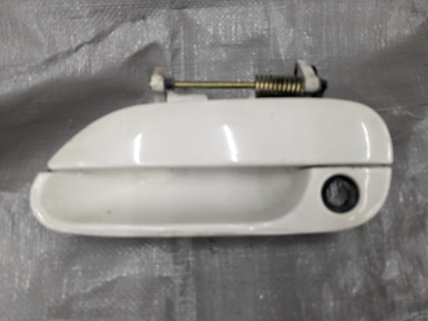 1999-2005 Mazda Miata OEM Left Driver Outside Door Handle White 99-05