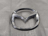1999-2005 Mazda Miata Mx-5 OEM NB Rear Trunk Lid Chrome Emblem Badge 99-05 — Mazda Miata OEM used part product photo