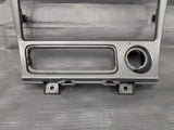 1999-2005 Mazda Miata Oem Silver AC Radio Dashboard Trim Bezel NB 99-05 04NB4374