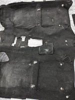 1990-1993 MAZDA MX-5 MIATA OEM CARPET SET 3 PIECES BLACK 91NASU 90-93