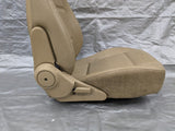1999-2000 Mazda Miata Tan Beige Leather Passenger Seat Assembly Has Wear 92NA685