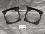 90-97 Mazda Miata OEM NA Headlight Bezel Frame Surround Trim Black Shroud Kit #1