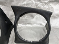 90-97 Mazda Miata NA Headlight Bezel Frame Surround Trim Black Shroud Kit 94NAPZ