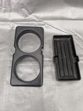 1990-1997 Mazda Miata Mx-5 OEM Center Console Assembly Cupholder Insert Tray Set 90-97 Mazda Miata OEM used part