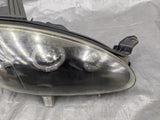 2001-2005 Mazda Miata MX5 MX-5 Black LED Halo Headlights Lamps Pair 01-05