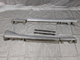 1999-2005 Mazda Miata Mx-5 OEM Silver Small Tupperware Side Skirt Kit NB 98NB18G 99-05 — Mazda Miata OEM used part product photo