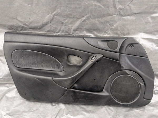 2001–2005 Mazda Miata MX-5 NB Driver Door Panel Black OEM NC10-59-590 01-05 #2 — Mazda Miata MX-5 OEM part product photo