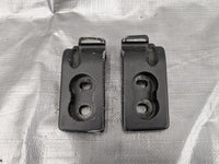 90-05 Mazda Miata MX5 OEM Genuine Side Hard Top Striker Plates Pair B Pillar — Mazda Miata MX-5 OEM part product photo