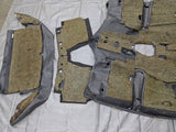 99-05 MAZDA MX-5 MIATA OEM CARPET SET 3 PIECES Black 1999-2005 04NB2710