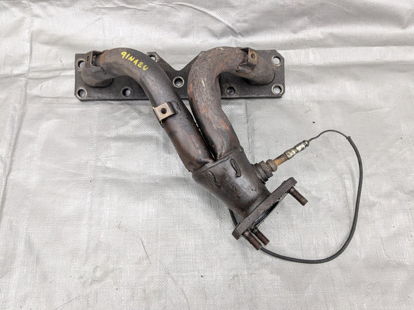 90-93  Mazda Miata mx-5 Exhaust Manifold Header Used Good Studs 91NASU — Mazda Miata MX-5 OEM part product photo