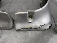 1999-2005 Mazda Miata NB Splash Guards Mud Flaps Front & Rear Set/ Silver 22v