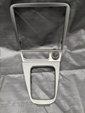 1999-2005 Mazda Miata Mx-5 OEM Silver AC Radio Dashboard Trim Bezel NB 02NB3663 99-05 Mazda Miata OEM used part