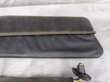 90-97 Mazda Miata 2 Piece Left Right Sun Visors Pair Black 91NA0321 1990-1997