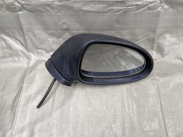 99-05 MAZDA MX-5 MIATA OEM DOOR MIRROR Blue RH PASSENGER 1999-2005 98NB12K — Mazda Miata MX-5 OEM part product photo
