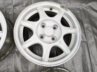 94-97 Mazda Miata Semi Solid Spoke Wheel Rim Set Miata MX5 14x6 9965-13-6040