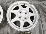 94-97 Mazda Miata Semi Solid Spoke Wheel Rim Set Miata MX5 14x6 9965-13-6040