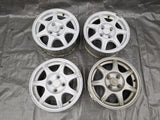 94-97 Mazda Miata Semi Solid Spoke Wheel Rim Set Miata MX5 14x6 9965-13-6040
