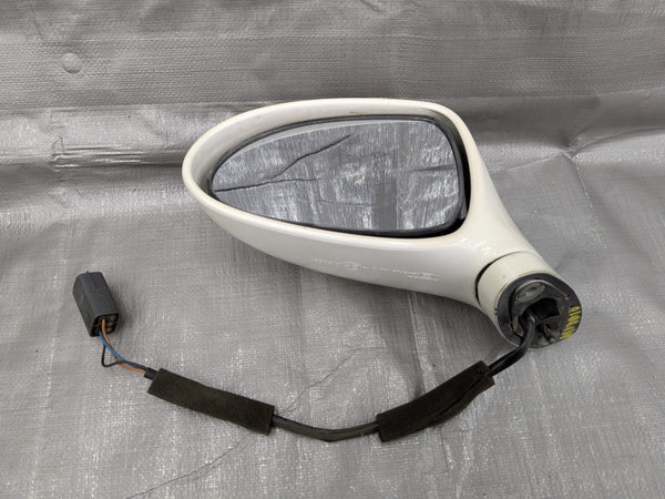 1999-2005 Mazda Miata Mx-5 OEM Door Side Mirror White Driver LH Side 01NBA3D 99-05 — Mazda Miata MX-5 OEM part product photo