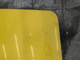 90-97 Mazda Miata Driver Headlight Top Lid Cover Yellow 1990-1997 93NAUC