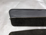 90-97 Mazda Miata 2 Piece Left Right Sun Visors Pair Black 92NASU 1990-1997