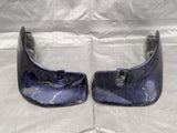 1999-2005 Mazda Miata Mx-5 Blue Rear Mud Flaps Flap Left Right Set 99-05 01NB22A — Mazda Miata OEM used part product photo