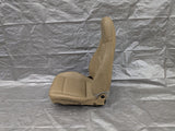 1999-2000 Mazda Miata Tan Beige Leather Passenger Seat Assembly Has Wear 92NA685