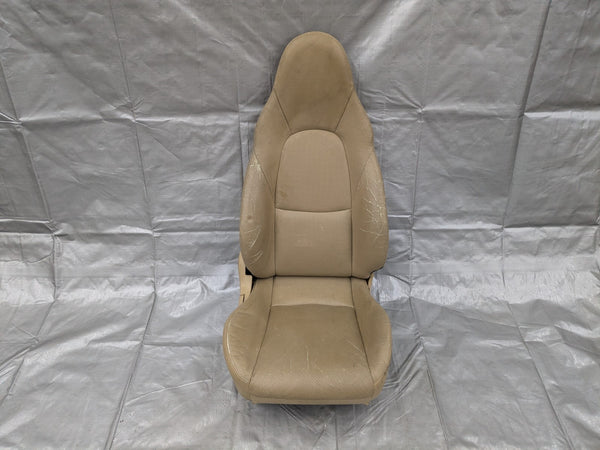 2001-2005 Mazda Mx-5 Miata OEM Tan Leather Seat Passenger 01-05 — Mazda Miata MX-5 OEM part product photo