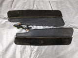 90-97 Mazda Miata OEM Bi-fold Left Right Sun Visors Pair Black 92NAPZ 1990-1997