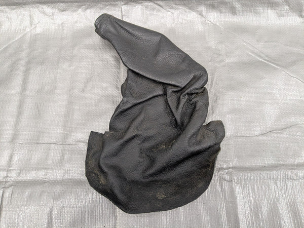 1990-2005 Mazda Miata MX5 E Brake Emergency Handle Leather Cover  90-05 — Mazda Miata MX-5 OEM part product photo