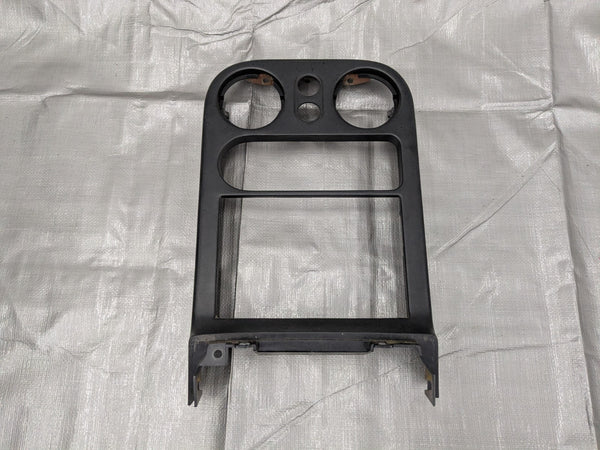 90-93 Mazda MX-5 Miata NA Tombstone Stereo Radio Surround HVAC Bezel Trim 89NADU — Mazda Miata MX-5 OEM part product photo
